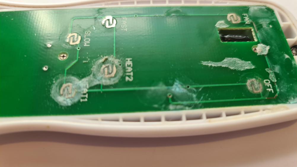 Triton Bodydryer Remote Control - Second Inside Image