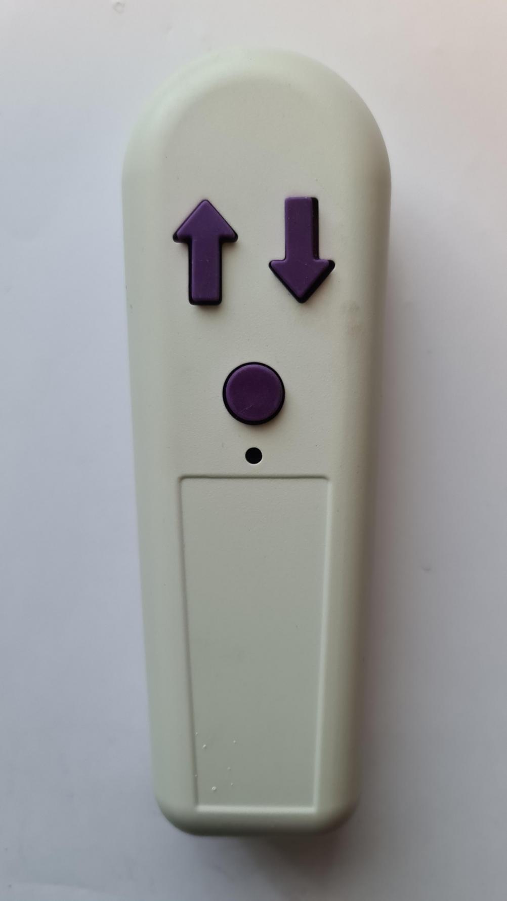 Benchmark Electronics Hermes Remote Control - Front Image