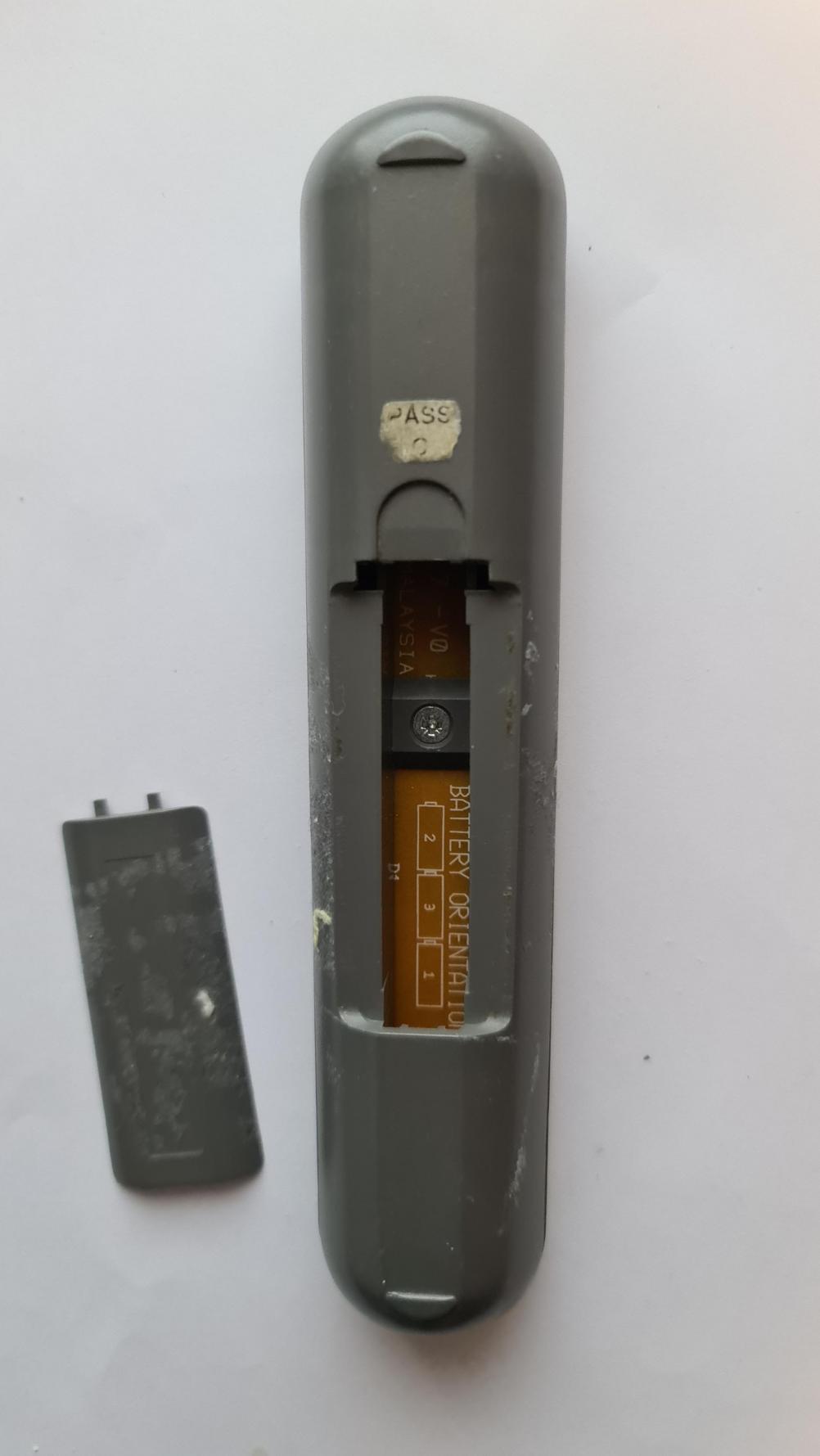 Hunter Douglas Venetian Blind Remote Control - Back Image