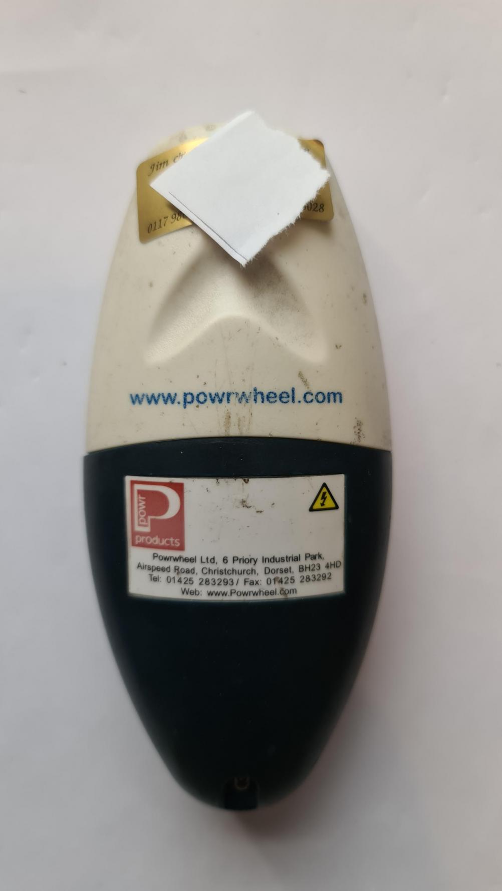 powerwheel  Remote Control - Back Image