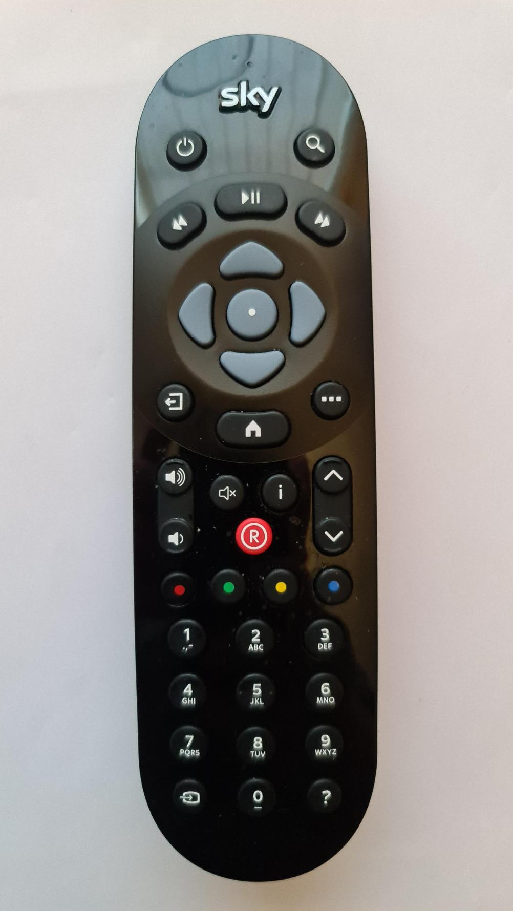 Sky  Remote Control - Front Image