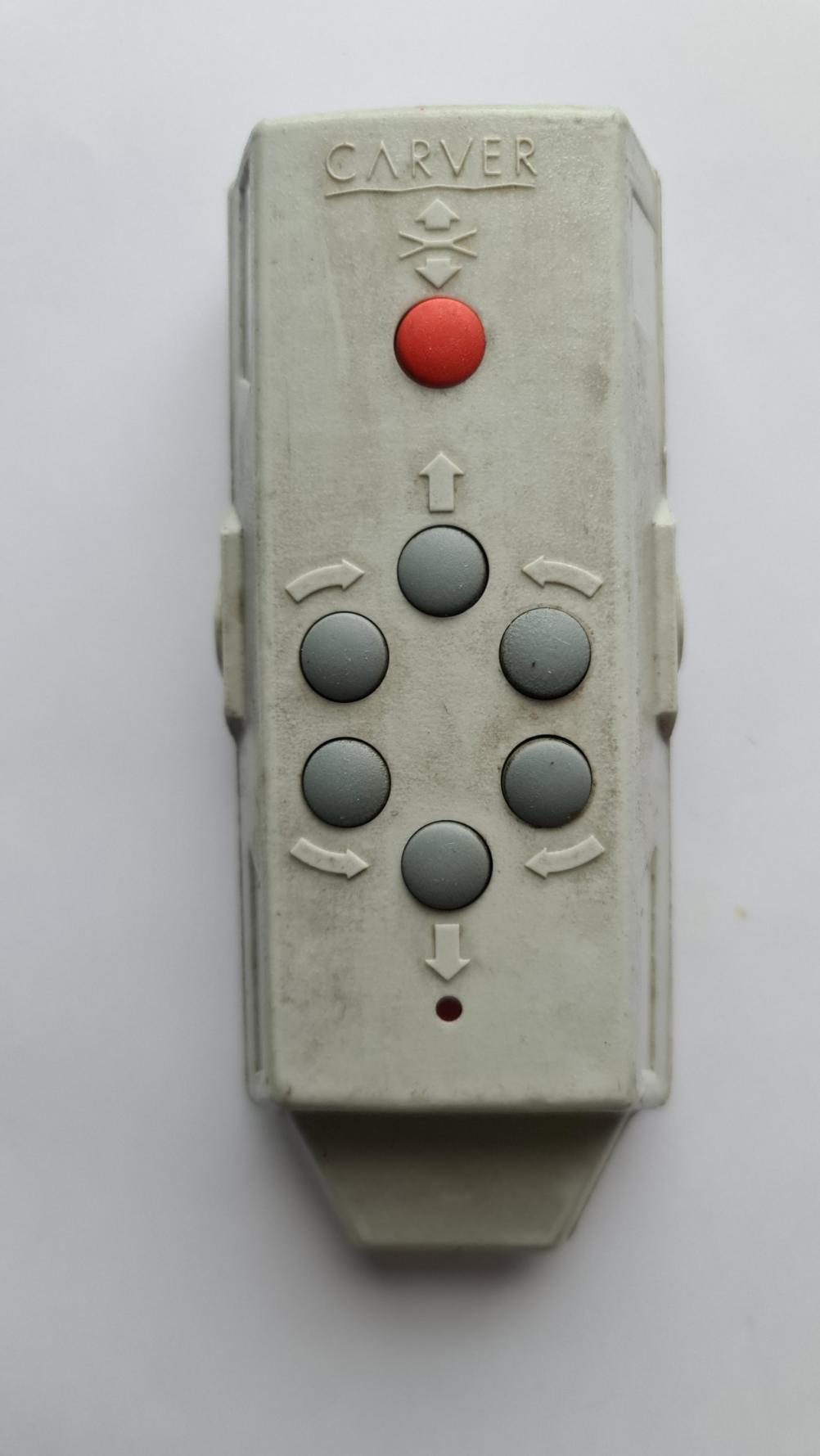 Carver  Remote Control - Front Image