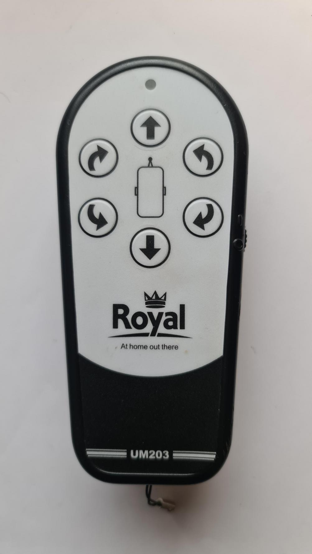 Royal  UM203  Remote Control - Front Image