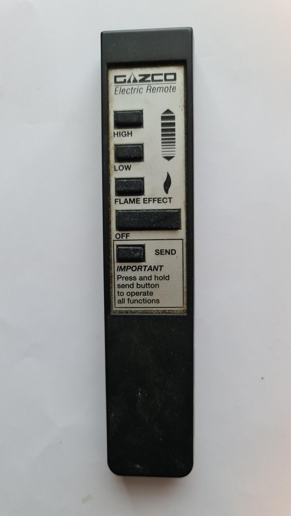 Gazco  Remote Control - Front Image