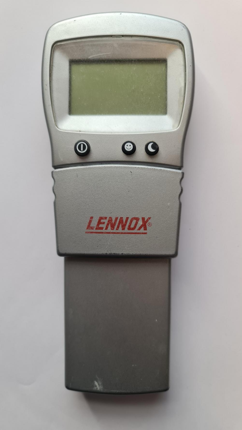 Lennox  Remote Control - Front Image