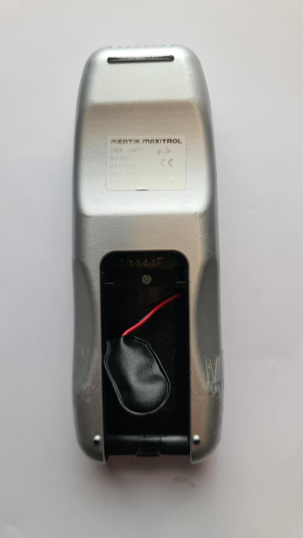 Gazco   Remote Control - Back Image