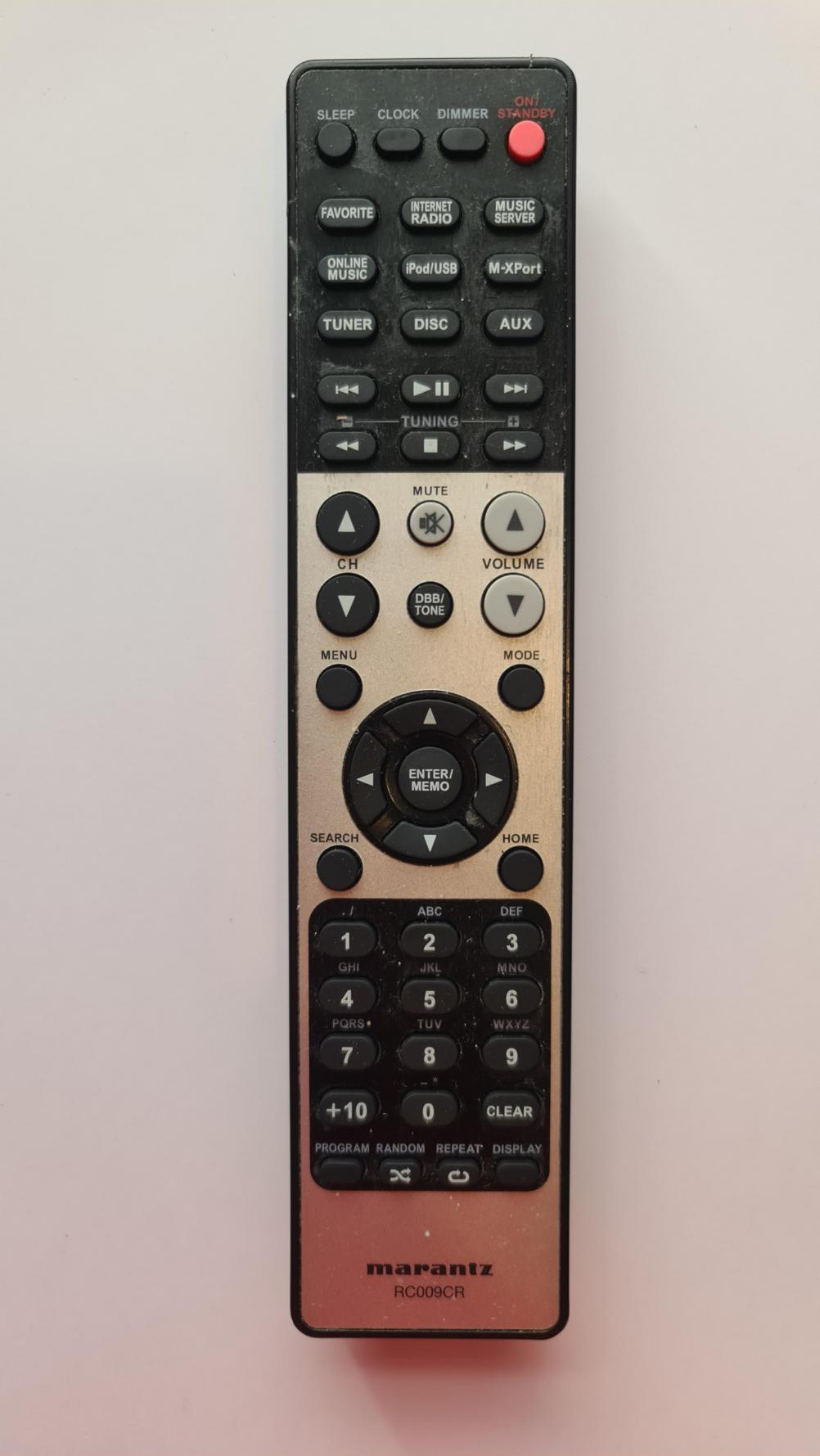 Marantz RC009CR Remote Control - Front Image