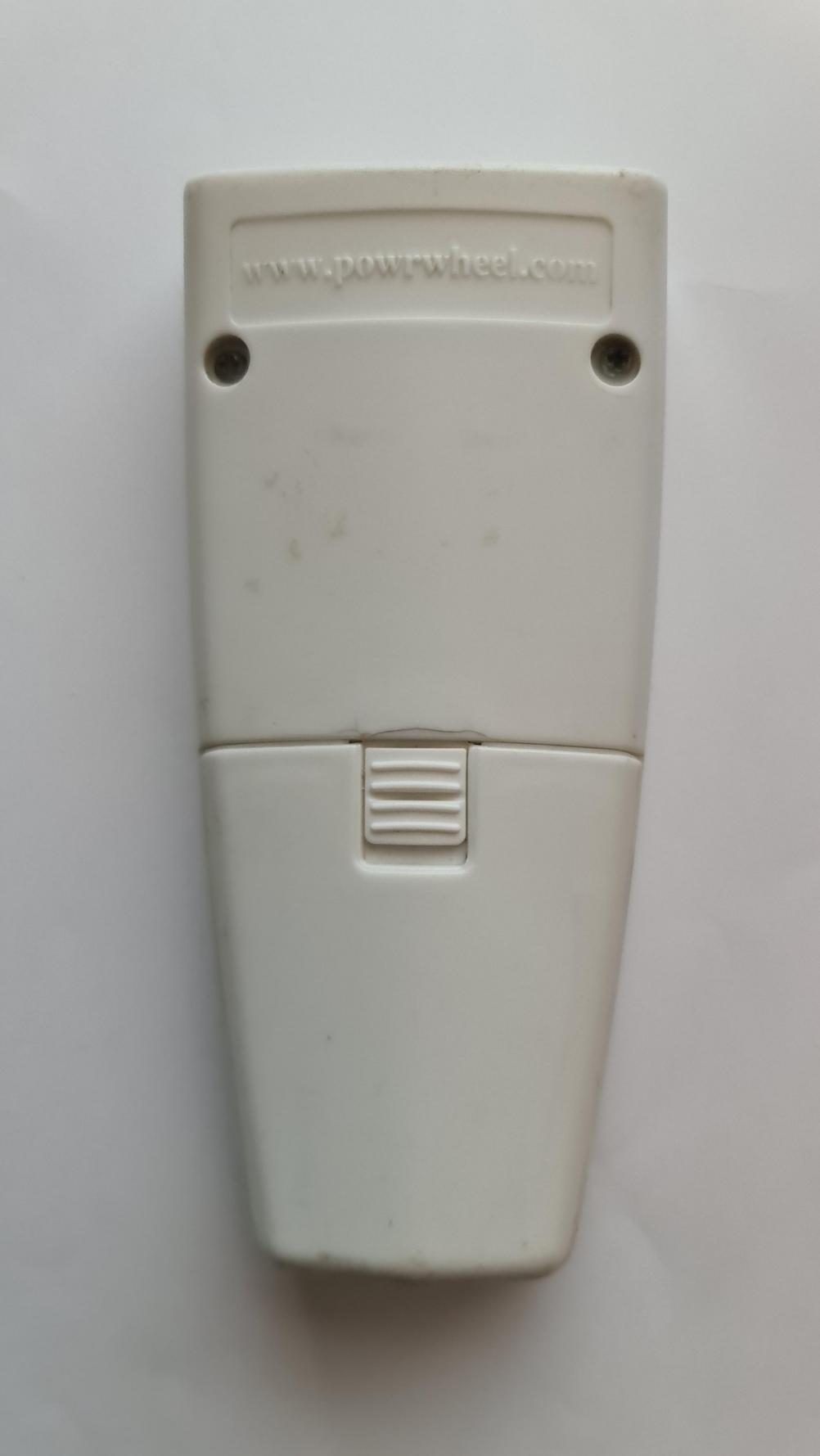 Powrtouch   Remote Control - Back Image