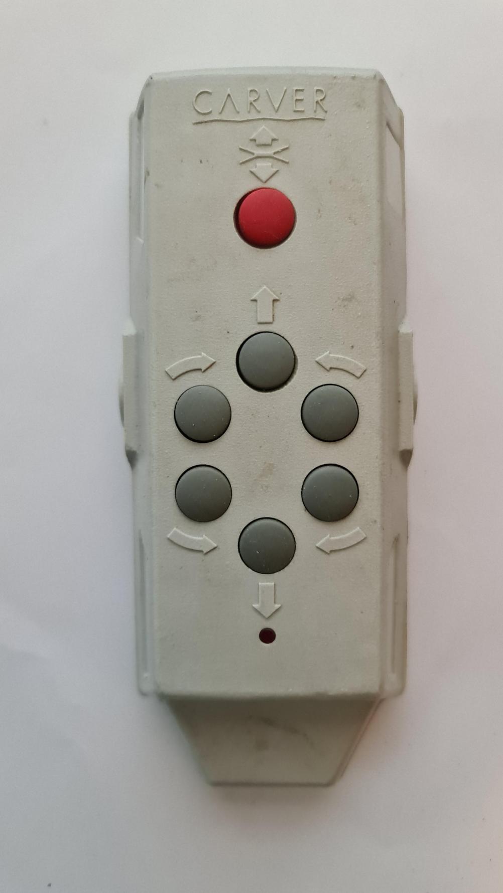 Carver   Remote Control - Front Image