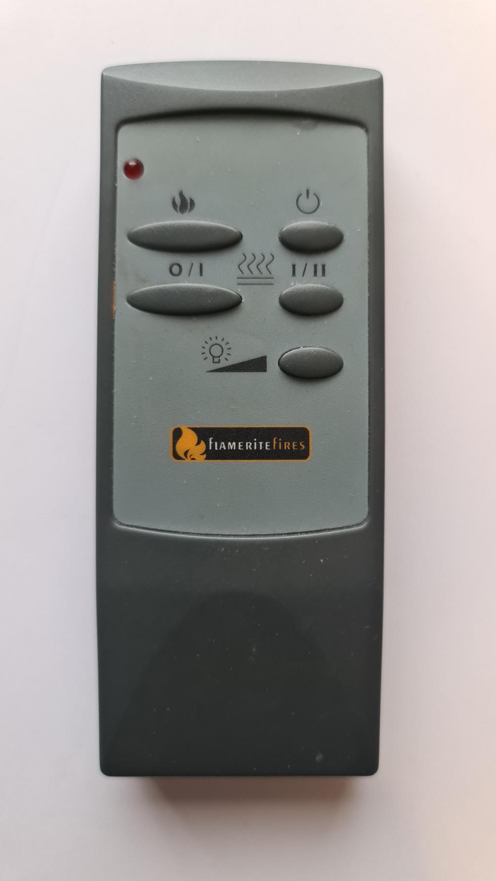 Flamerite Fires  YCT-100 Remote Control - Front Image