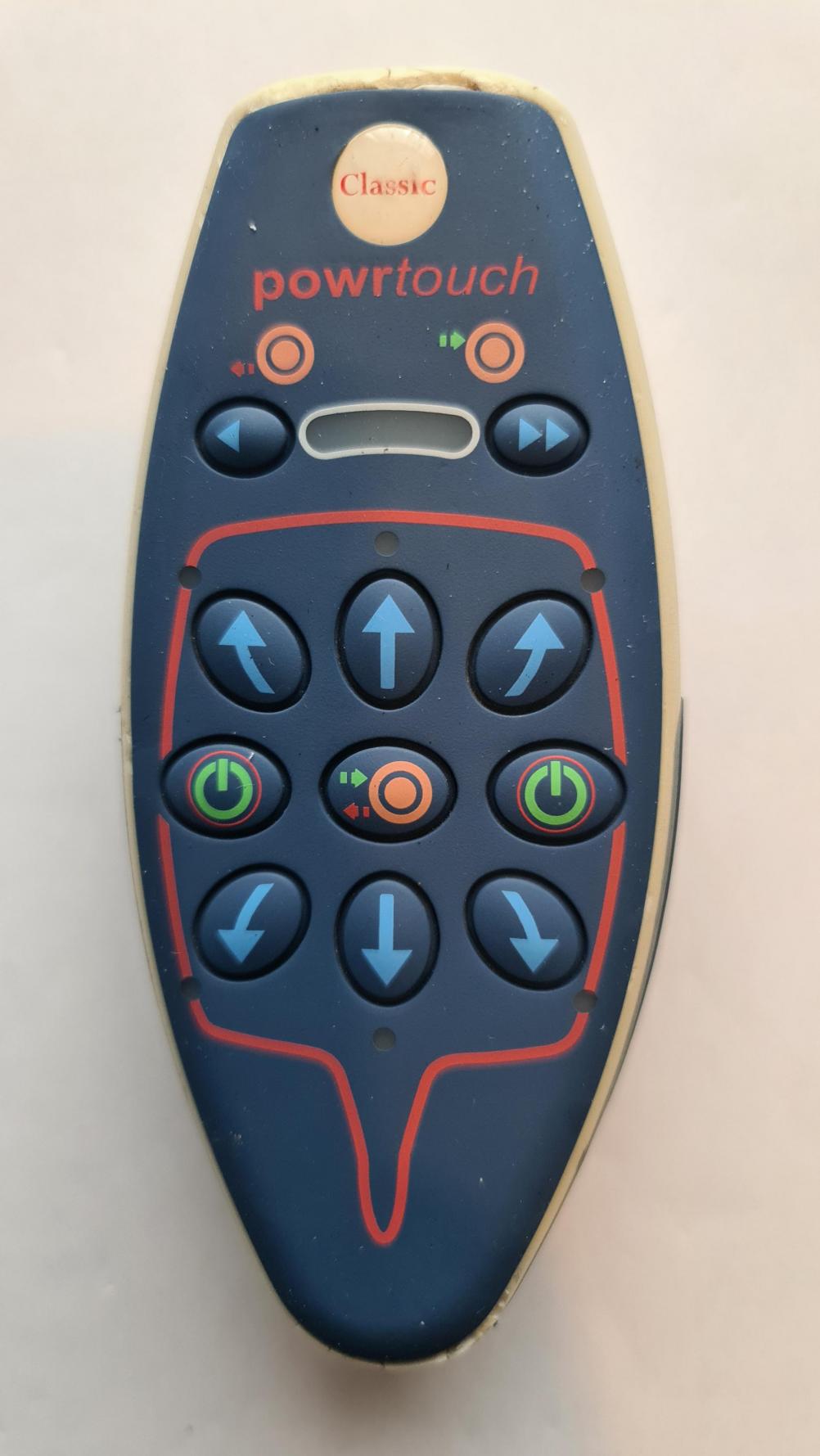 powrtouch   Remote Control - Front Image