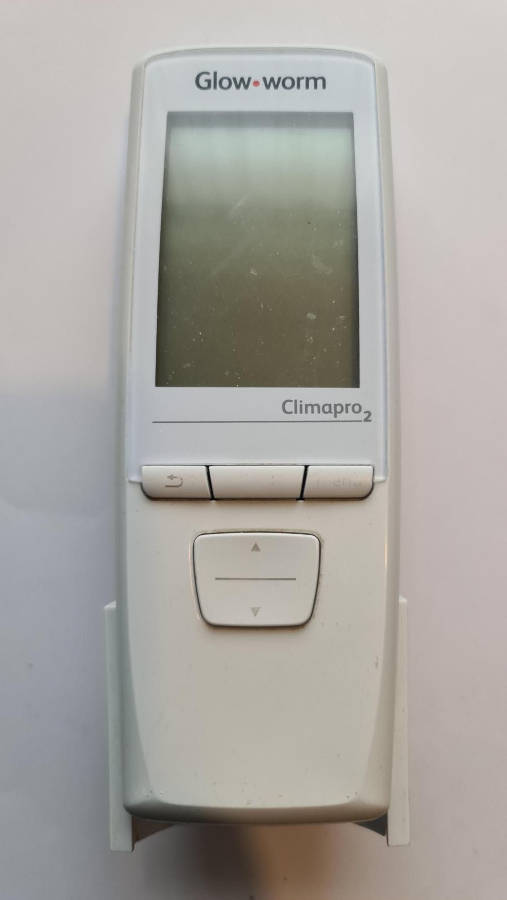 Glowworm  climapro2 Remote Control - Front Image