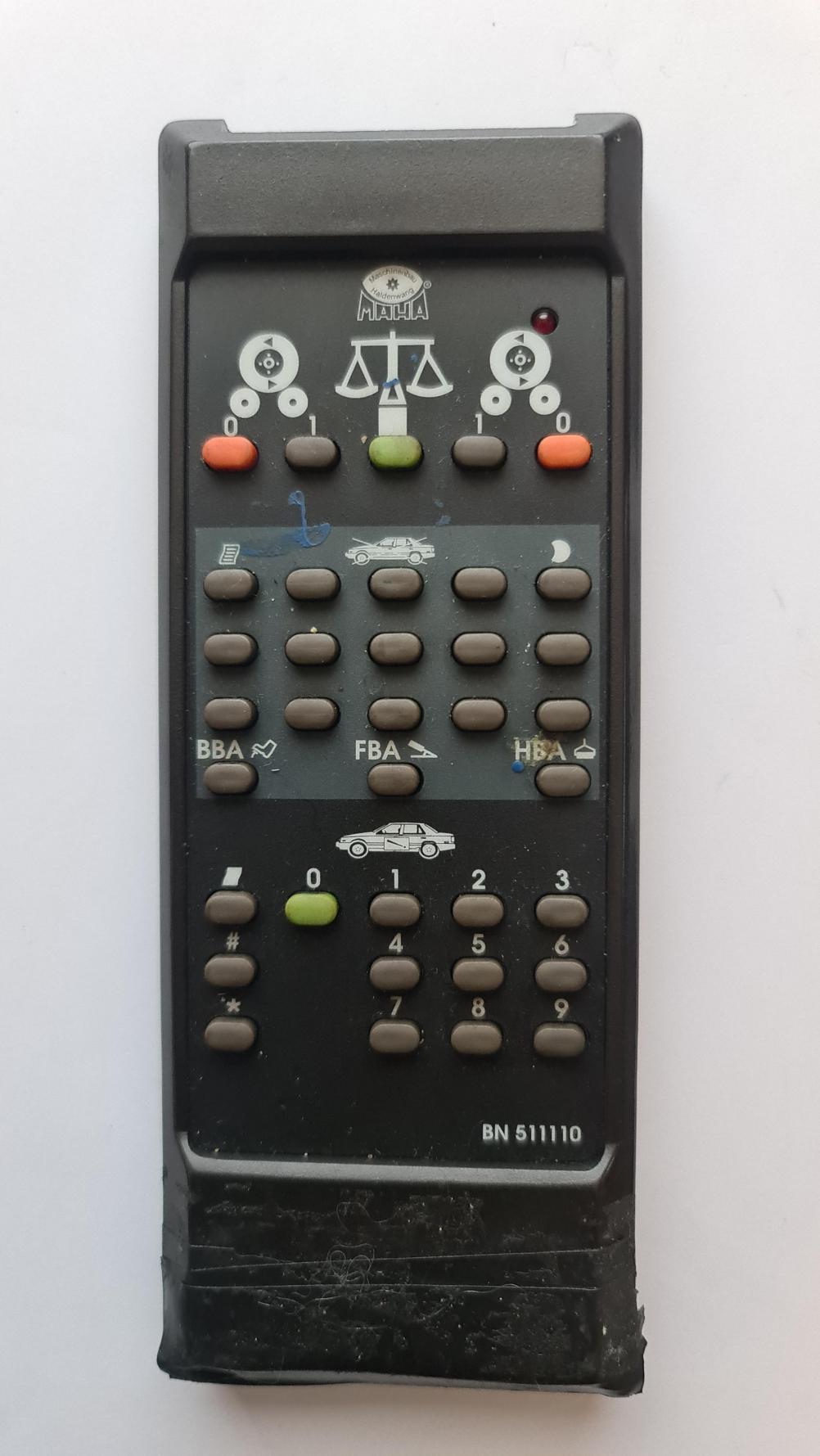 MAHA  Remote Control - Front Image