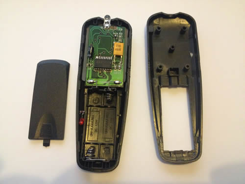 inside a faulty remote controller