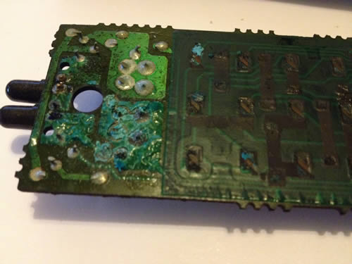 corroded PCB