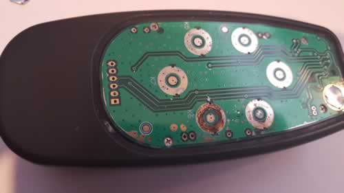 button corrosion