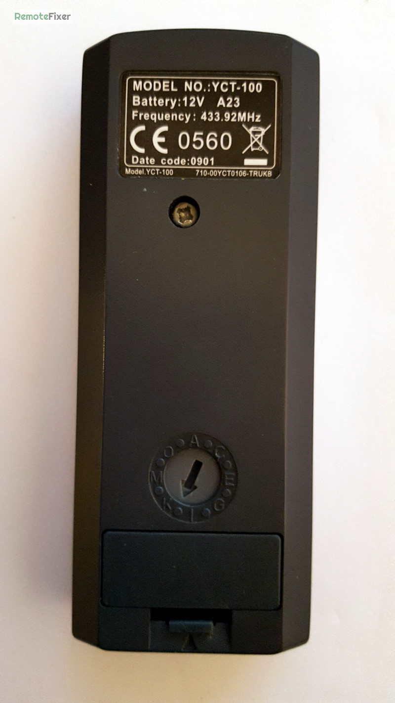 Gazco YCT100 Remote Control Repair