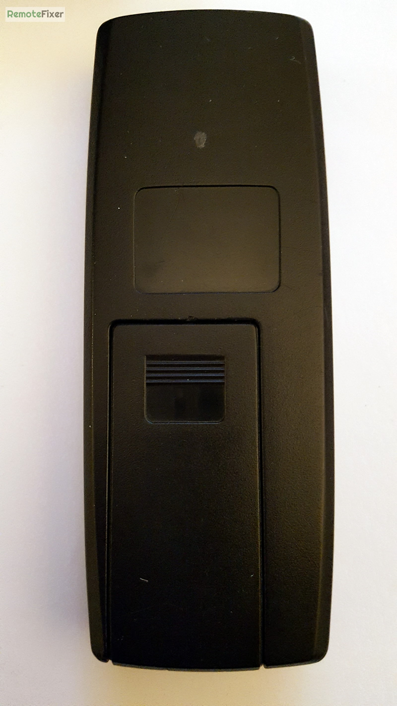 back of remote