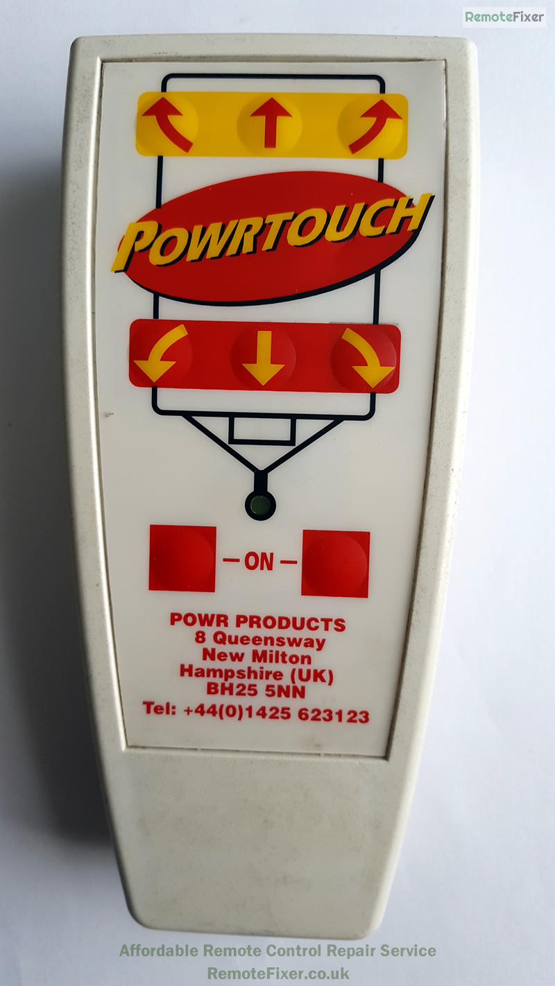 powrtouch remote repair