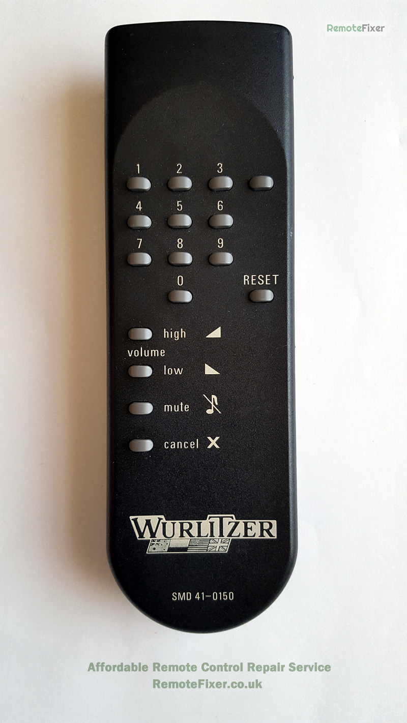 wurlitzer remote repair