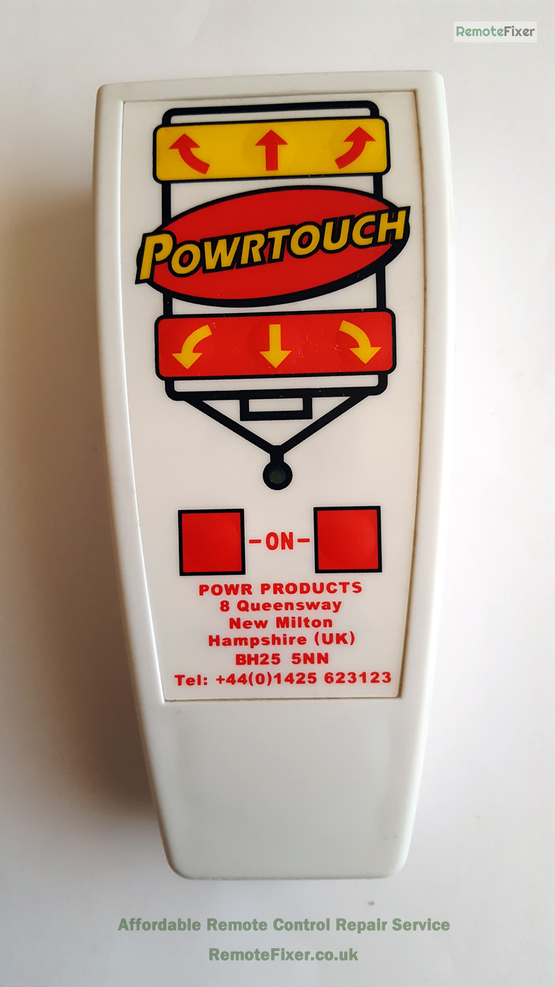 powrtouch remote repair