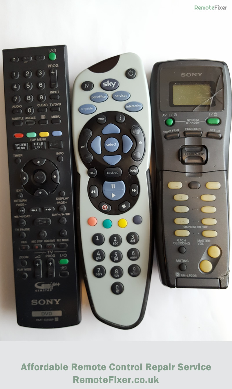 sony remote repairs