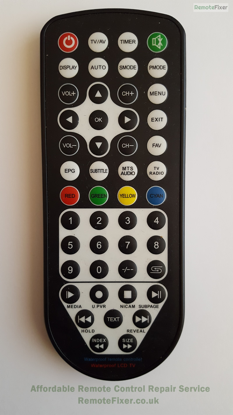 tv remote repair