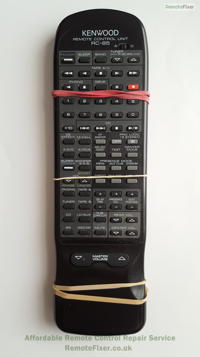 kenwood remote repair