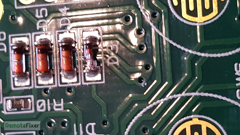 shattered diode