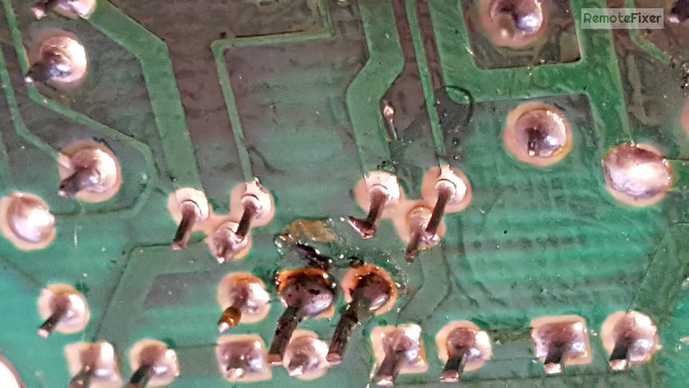 bad solder joints