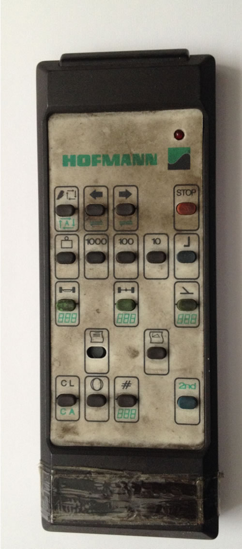 Hofmann remote control as arrived