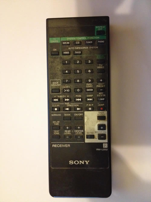 Sony RM-U252