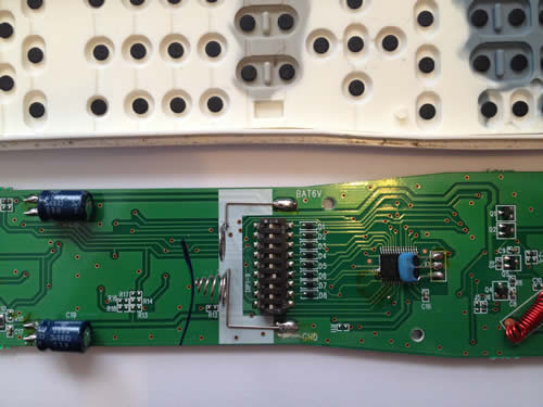 bose remote control repair internal image