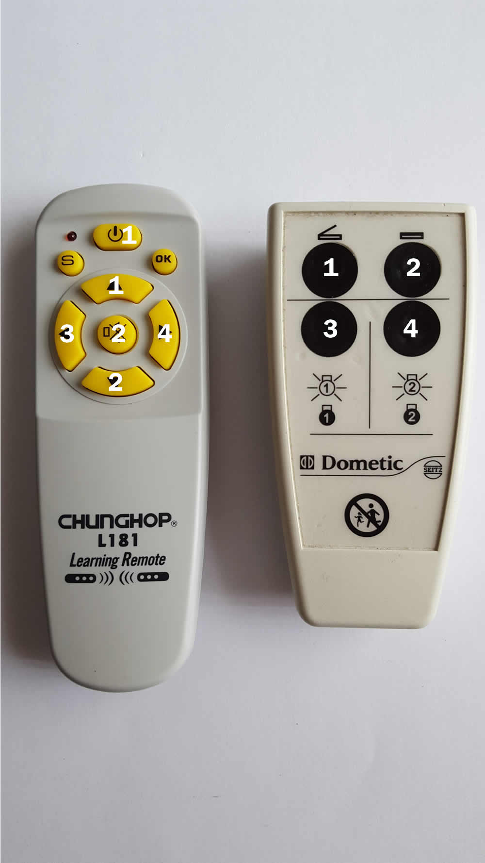 cloned remote control